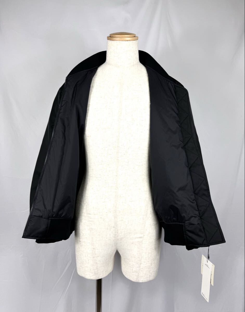 新作　UNIQLO C ユニクロ　ボマージャケット　BK_画像6