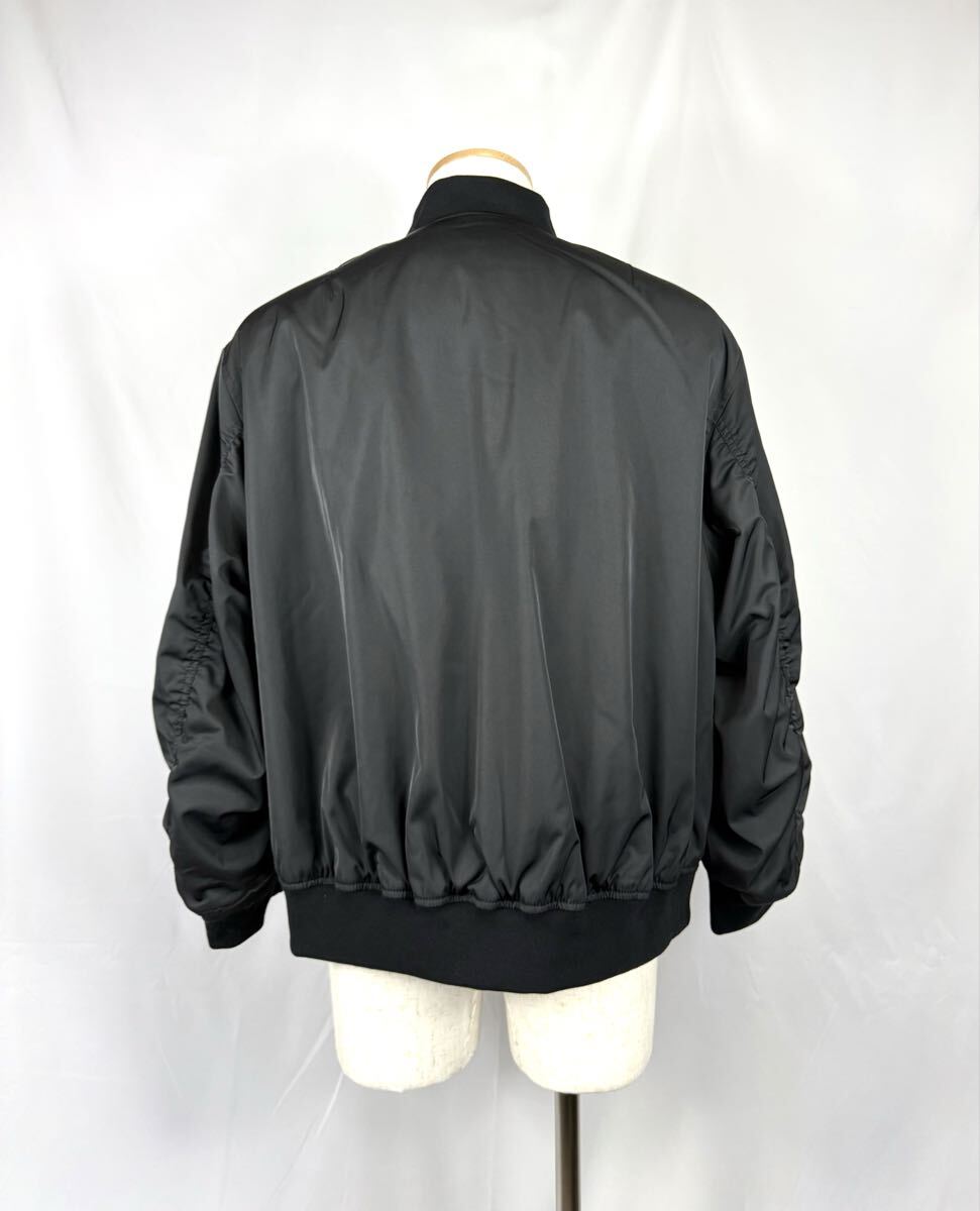 新作　UNIQLO C ユニクロ　ボマージャケット　BK_画像5