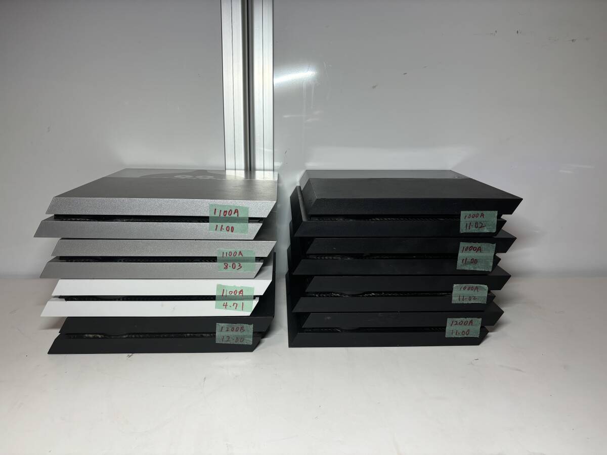 SONY ソニー PS4 本体 まとめ 8台 CUH-1000A CUH-1100A CUH-1200A CUH-1200B プレイステーション4 PlayStation4 簡易確認済み_画像1