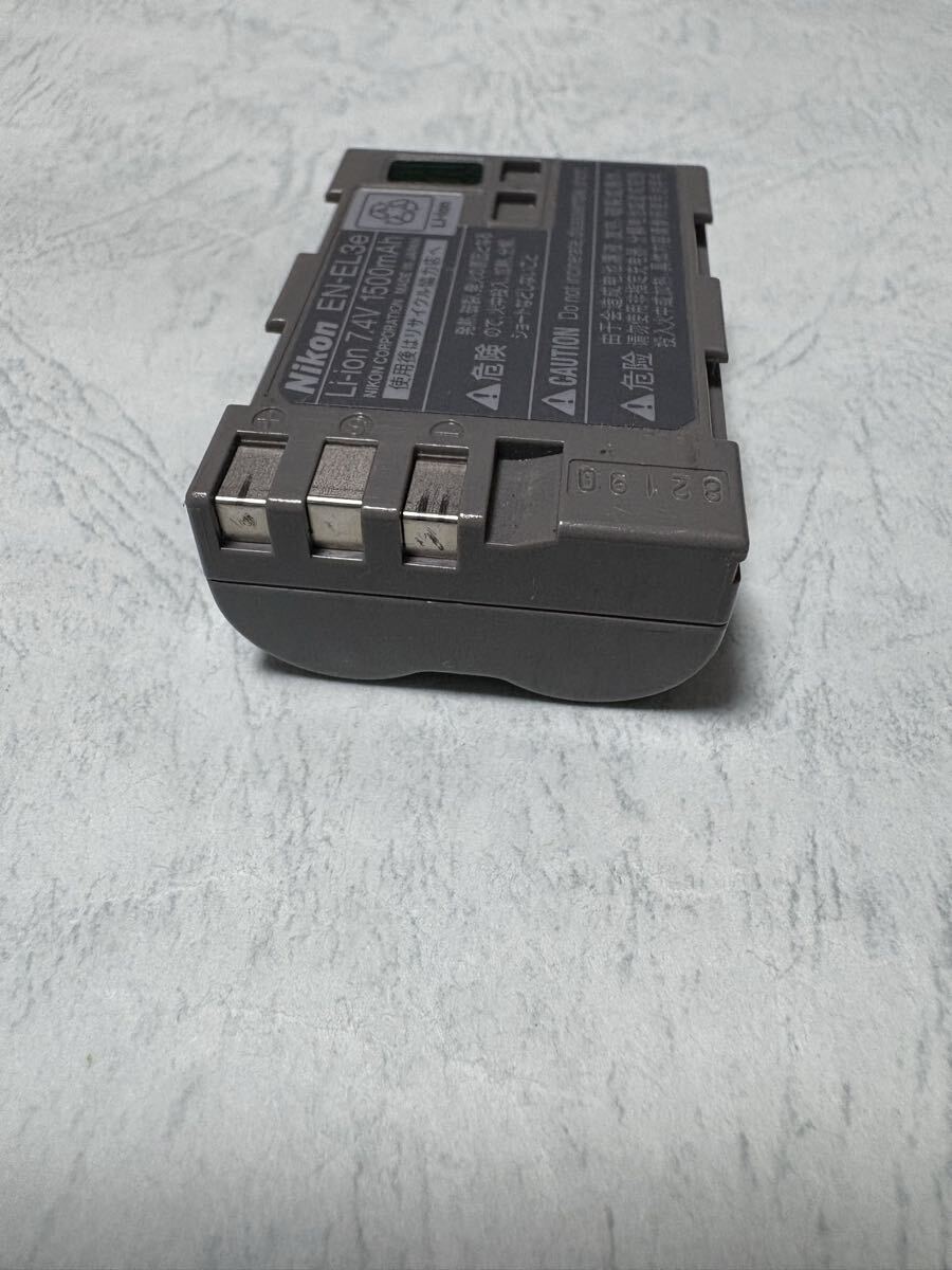 送料無料■中古■ニコン純正品■EN-EL3e■リチウムイオンバッテリー/電池パック■Nikon_画像3
