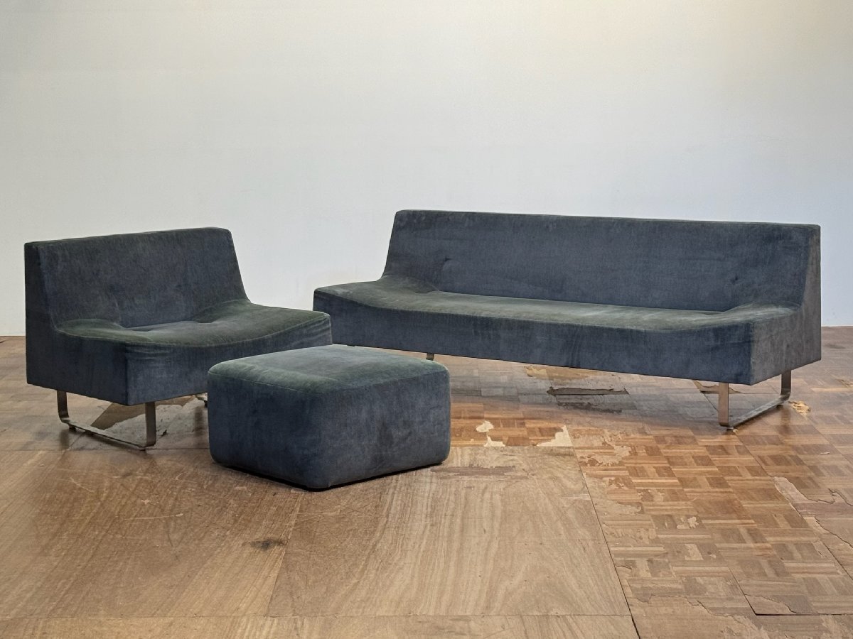 -ps01214|IDEE 名作 岡嶌要 IR/アイアール ミニマムモダンサロンオットマン|イデー カリモク アクタス 北欧モダン ボーコンセプト_画像2