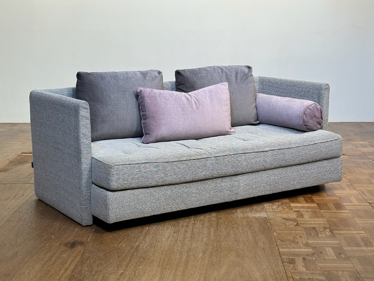 -ts01335|ligne roset 名作 Didier Gomez NOMADE 2/ノマド タフティングダブルソファ|リーンロゼ IDC大塚家具 アルフレックス アクタス_画像3