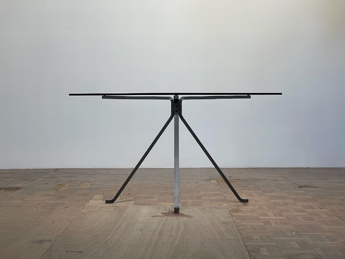 -os554lDriade шедевр Icon Enzo Mari CUGINO/k Gino Minimum стекло обеденный стол lCassina B&B Italia Mid-century 