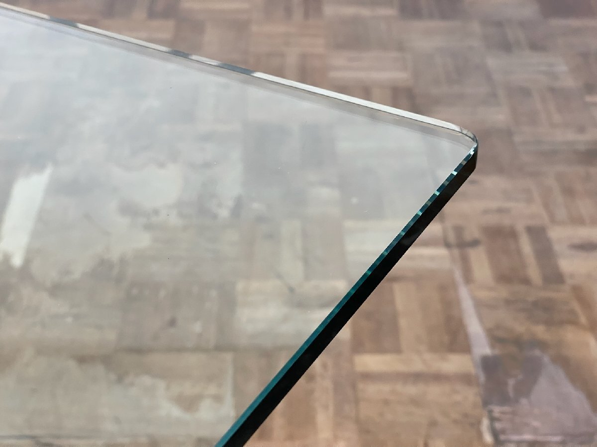 -os554lDriade шедевр Icon Enzo Mari CUGINO/k Gino Minimum стекло обеденный стол lCassina B&B Italia Mid-century 