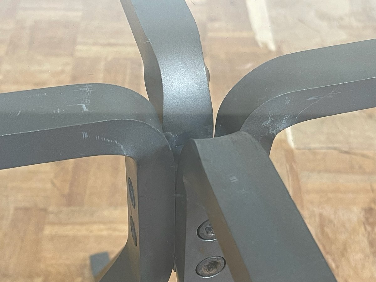 -os554lDriade шедевр Icon Enzo Mari CUGINO/k Gino Minimum стекло обеденный стол lCassina B&B Italia Mid-century 