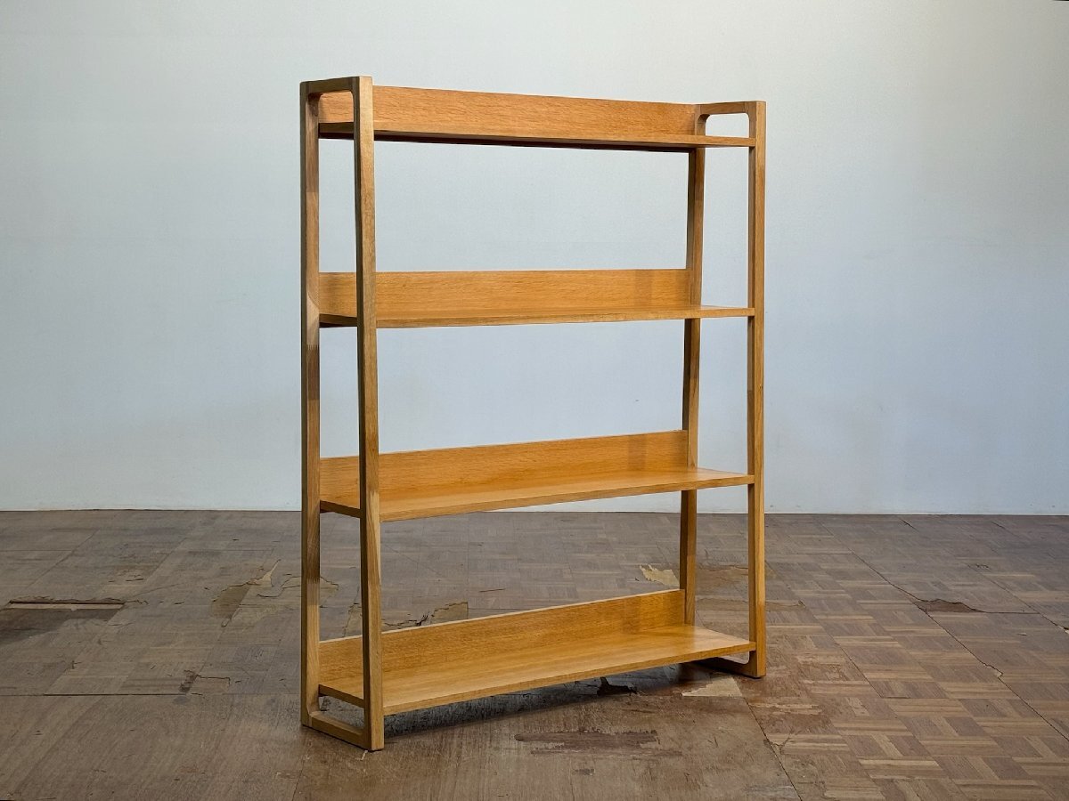 -ts02r1lACTUS дуб чистота Minimum открытый дисплей книжная полка подставка l actus Karimoku Karimoku полка витрины книжный шкаф морщина ne большой . мебель 