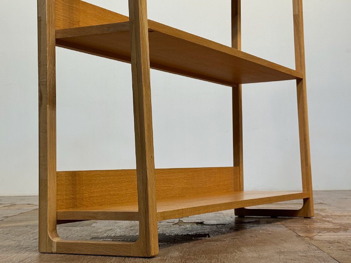 -ts02r1lACTUS дуб чистота Minimum открытый дисплей книжная полка подставка l actus Karimoku Karimoku полка витрины книжный шкаф морщина ne большой . мебель 