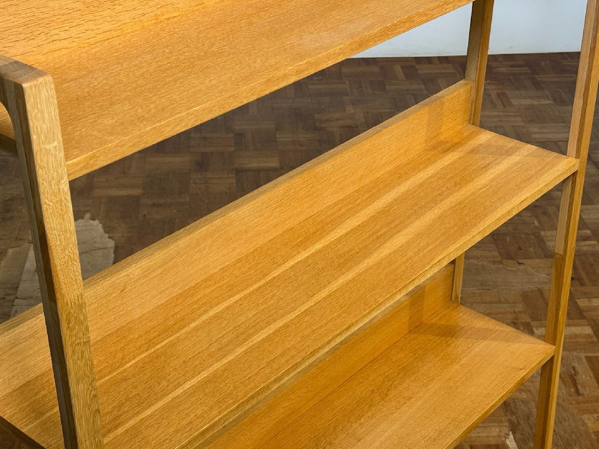 -ts02r1lACTUS дуб чистота Minimum открытый дисплей книжная полка подставка l actus Karimoku Karimoku полка витрины книжный шкаф морщина ne большой . мебель 