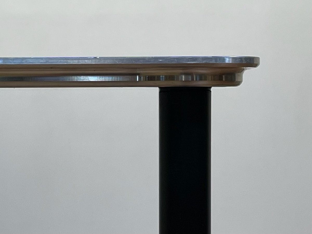 -ts01178.｜Cassina ixc. 名作 e interiors エルム材 田淵智也 TEE/ティー ミニマムダイニングテーブル｜カッシーナ バイインテリアズ 什器_画像7