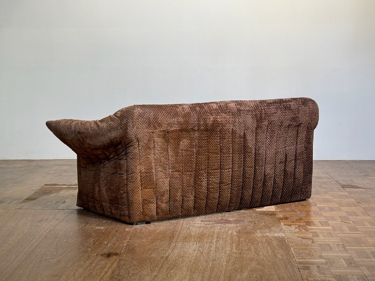 -ts0265｜B＆B Italia MoMAデザイン賞名作 Mario Bellini 1970sヴィンテージ LE STELLE/ラステッラ フレアアームダブルソファ｜B＆Bイタリ_画像4