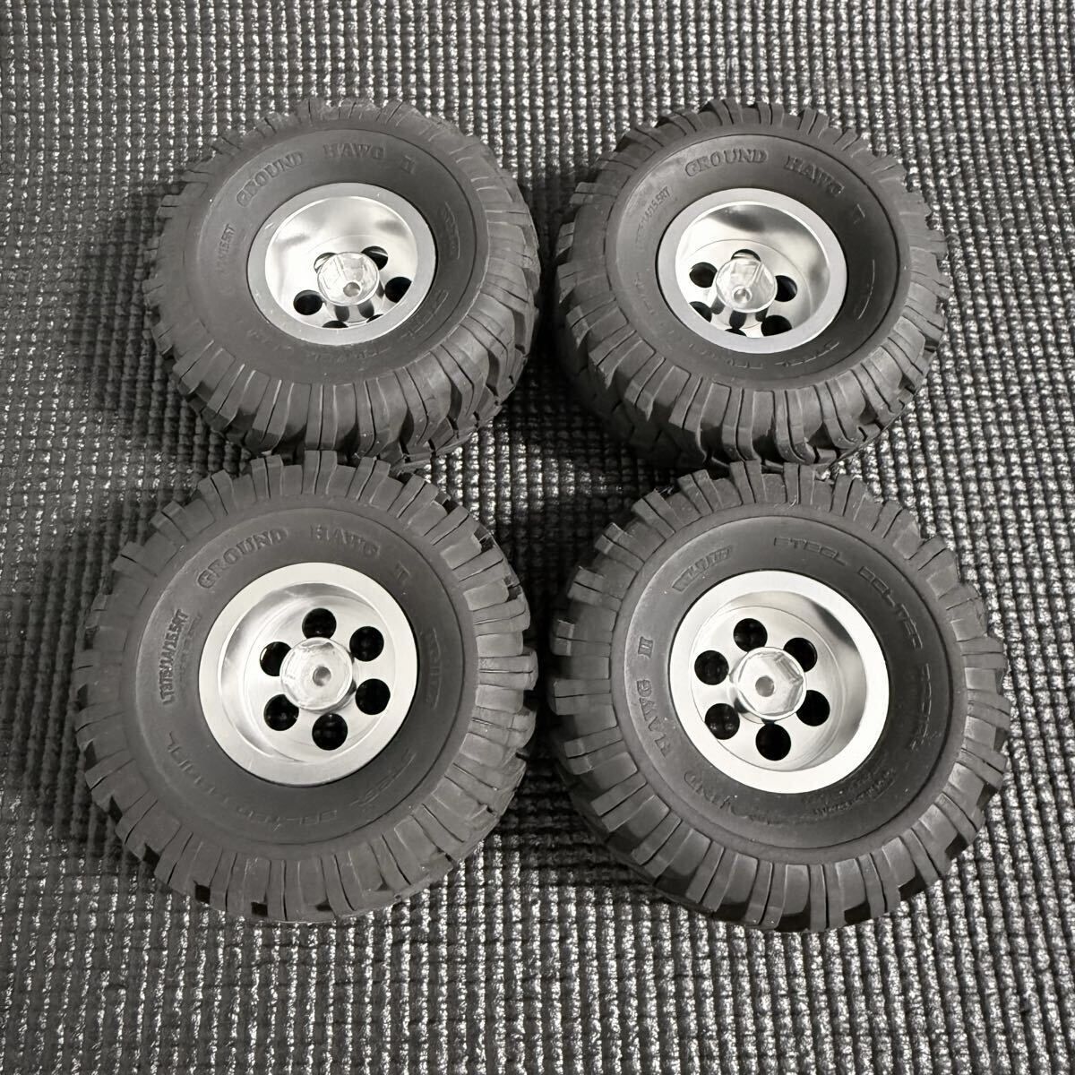 RC4WD Interco グランドホグ II & レースライン リボルバー ビードロックホイール 1.55 セット_画像3