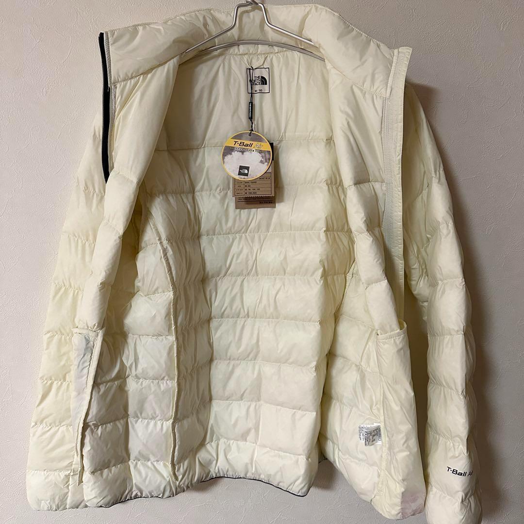 新品　ノースフェイス　ライトダウンジャケット ホワイト M　ユニセックス_画像3