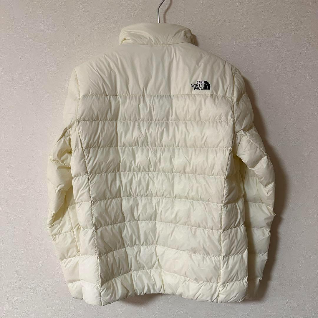 新品　ノースフェイス　ライトダウンジャケット ホワイト M　ユニセックス_画像4