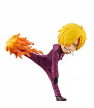 【サンジ】単品 ワンピース WT100記念 尾田栄一郎描き下ろし 大海賊百景1 ワールドコレクタブルフィギュア _画像2