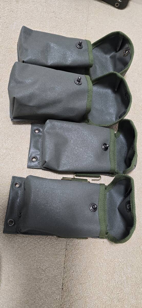 64式小銃 旧型弾納 1本用×２ 2本用×２ 4個セット レプリカ　自衛隊　昭和自衛隊　サバゲー　ミリタリー　エアガン　S＆T　G＆G_画像3