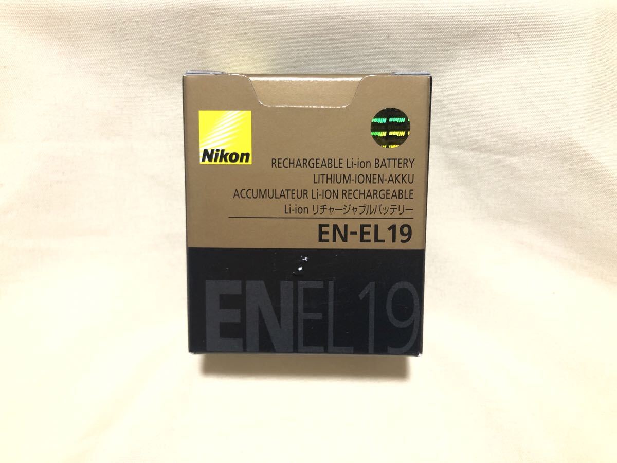 Nikon EN-EL19 Li-ion перезаряжаемый аккумулятор Nikon оригинальный 