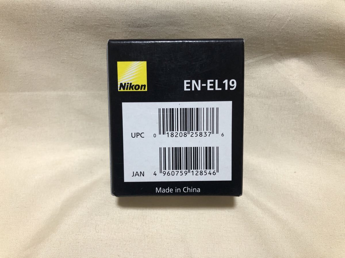 Nikon EN-EL19 Li-ion перезаряжаемый аккумулятор Nikon оригинальный 