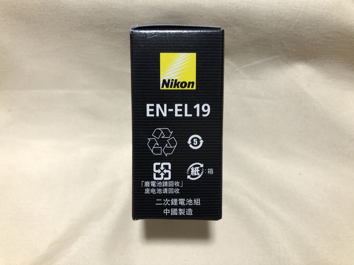 Nikon EN-EL19 Li-ion перезаряжаемый аккумулятор Nikon оригинальный 