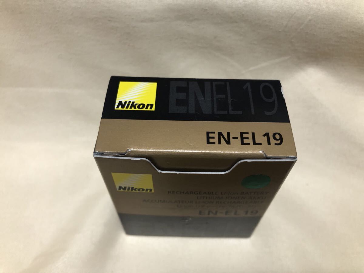 Nikon EN-EL19 Li-ion перезаряжаемый аккумулятор Nikon оригинальный 