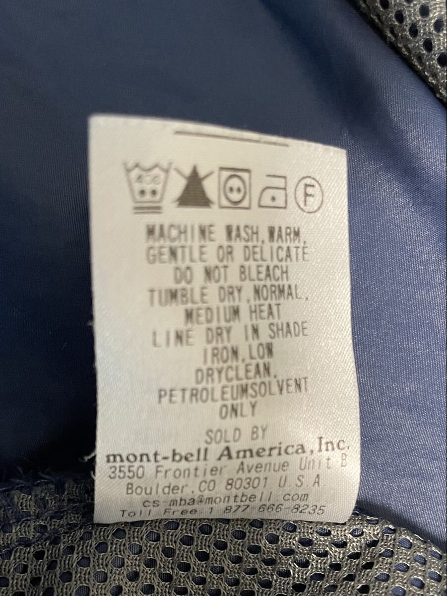 mont-bell(モンベル) ウインドブラストパーカ Men's Mサイズ_画像8