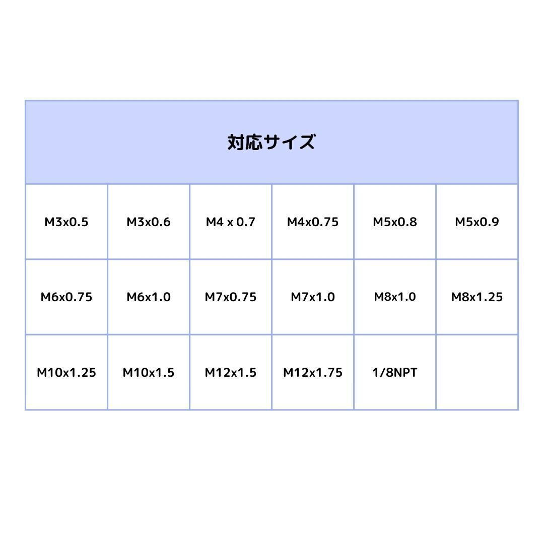 タップダイスセット 40pcs ネジ山 修正 ネジ穴 補修 工具 ねじ切り ボルト 修復 ダイス タップ ロングハンドル付 ネジ穴 ナット 補正 工具_画像6