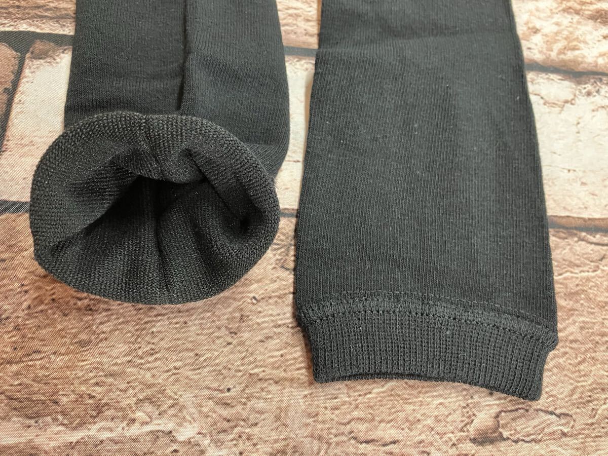 『１５０サイズ２足組』【靴下の岡本】ぽかぽか暖かい！表糸綿100% おなか食い込み防止&静電気防止付き子供レギンス _画像4