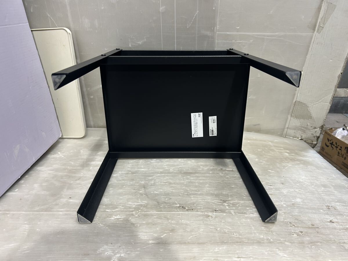 ★格安スタート！送料込み！IKEA スチール棚　小さめ　37×28×45cm サイドテーブル　ブラック　40386731 KNARREVIK イケア☆_画像8
