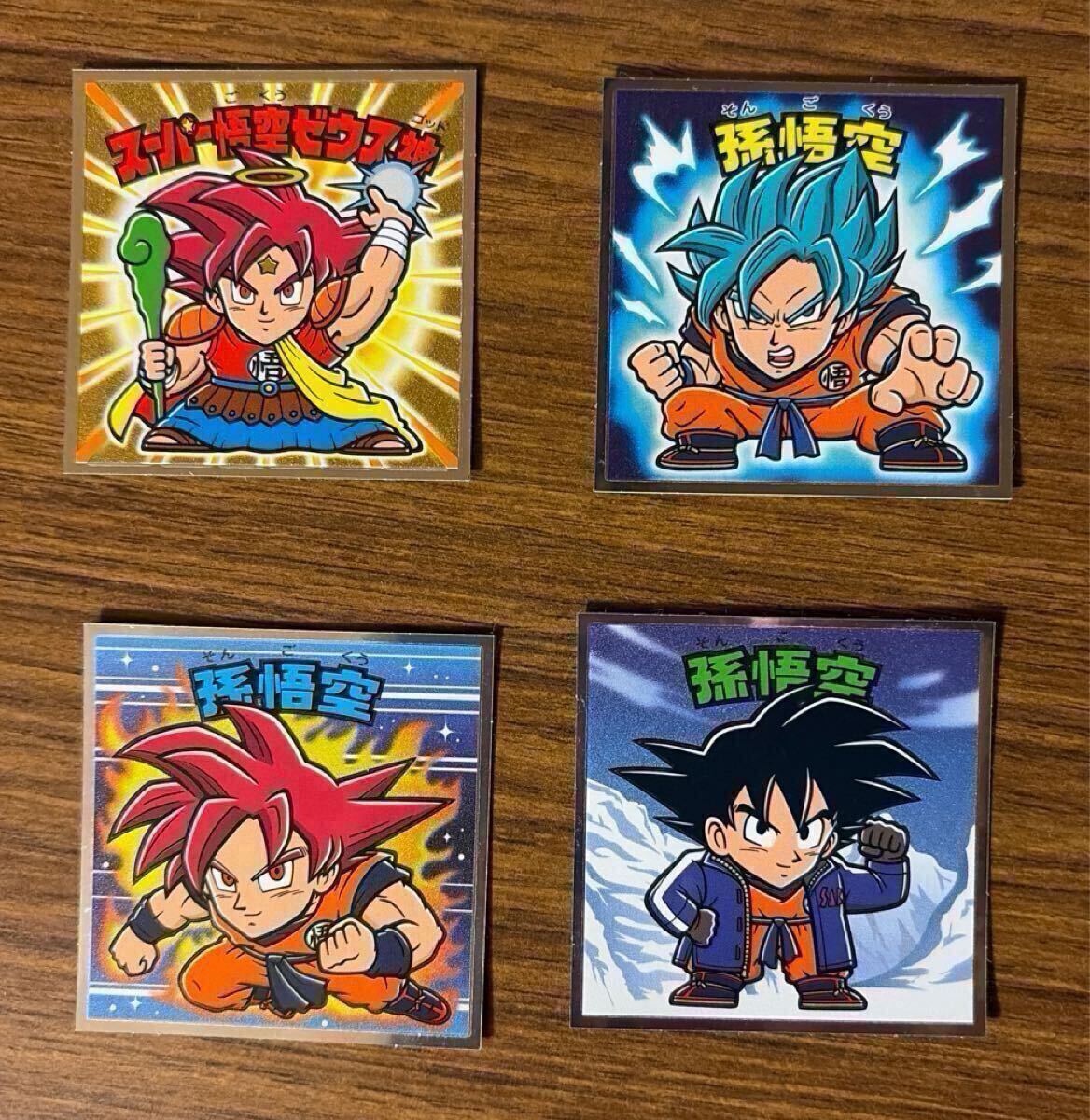 [ бесплатная доставка ]18 листов Dragon Ball man шоко супер collector наклейка 