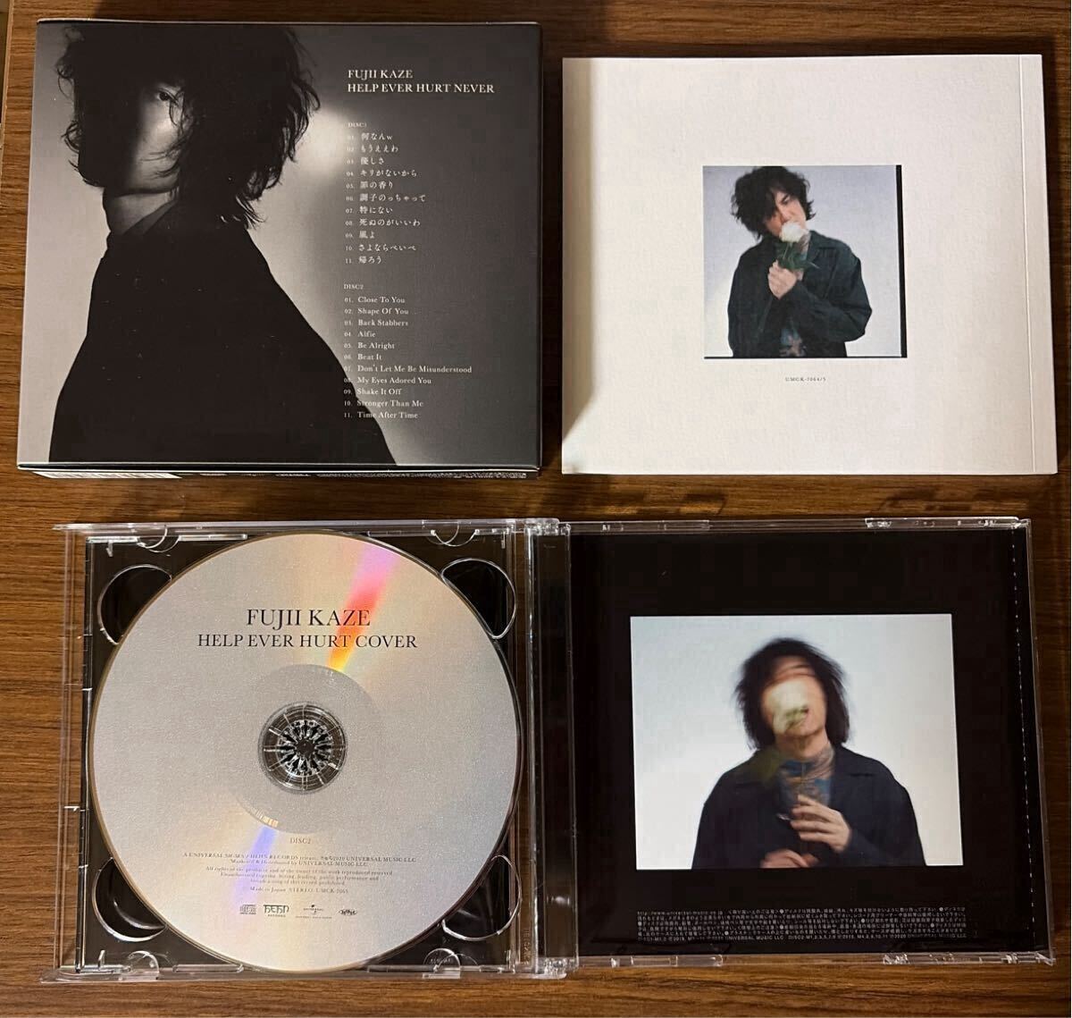 【美品・送料無料】藤井風/HELP EVER HURT NEVER初回盤2CD_画像2
