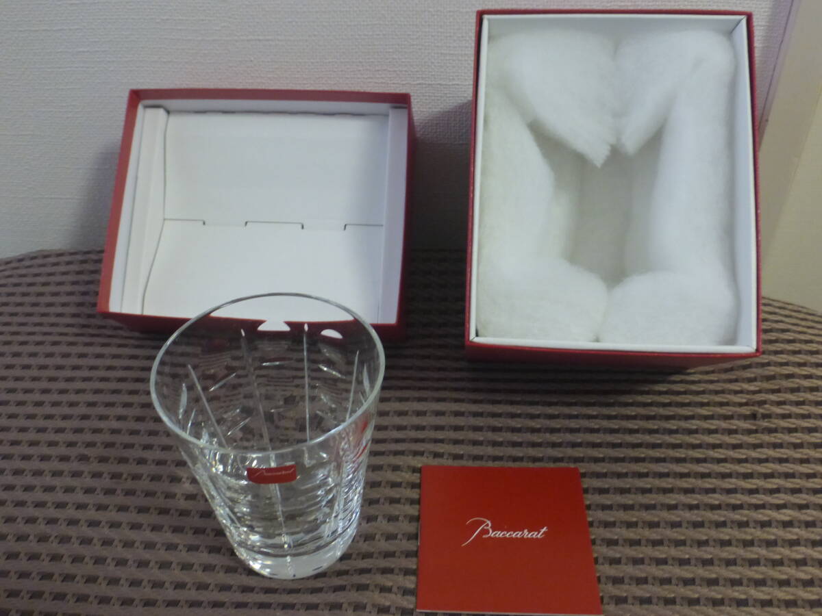 バカラ グラス エキノックス ロック グラス オールドファッションド 10.5cm クリスタル Equinox 未使用 箱付き_画像1