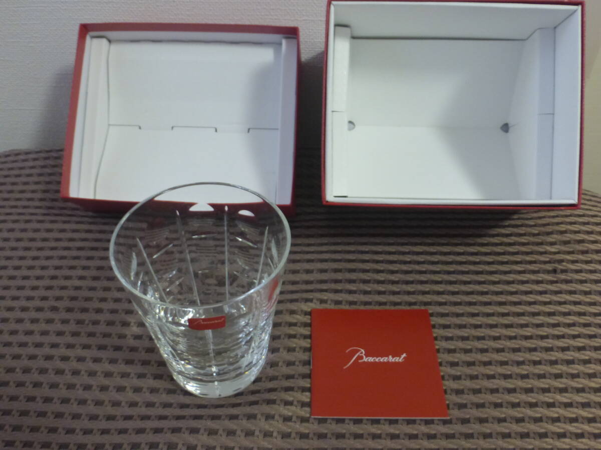 バカラ グラス エキノックス ロック グラス オールドファッションド 10.5cm クリスタル Equinox 未使用 箱付き_画像7
