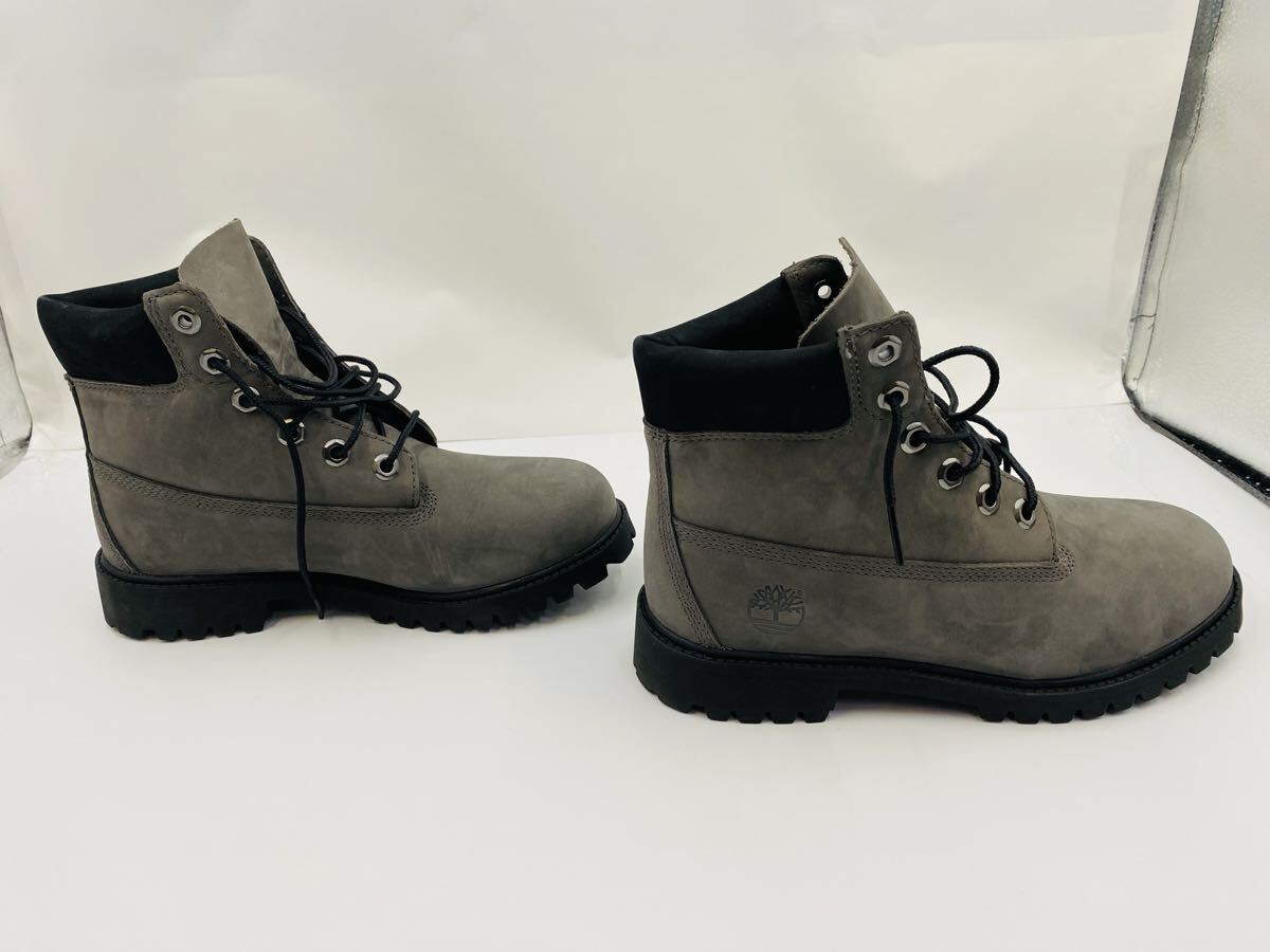 ☆ 美品 Timberland ティンバーランド ブーツ 23cm/GRY スウェード A8598 レースアップブーツ_画像4