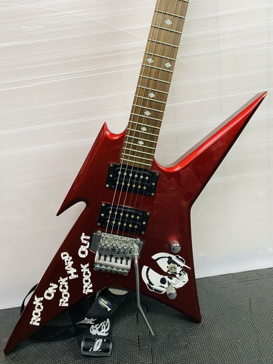 ■ B.C.Rich IronBird B.C.リッチ アイアンバード メタリックレッド エレキギター 楽器 弦楽器 6弦 ソフトケース付_画像5