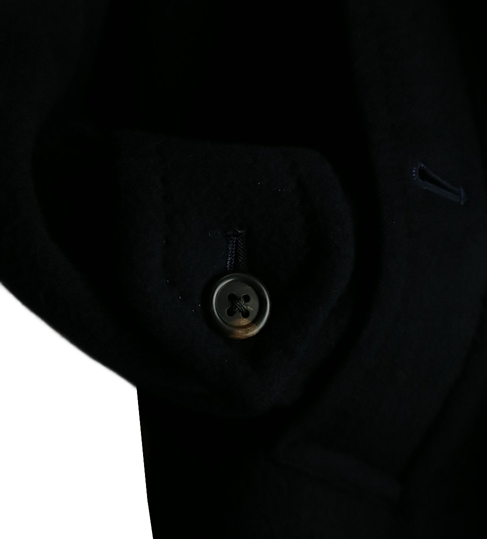 【完全別格!!!】■約30万円!!　BURBERRY　バーバリー　完全最高級カシミヤロングコート　裏地ホースマーク　圧倒的かっこよさ　M　美品_画像3