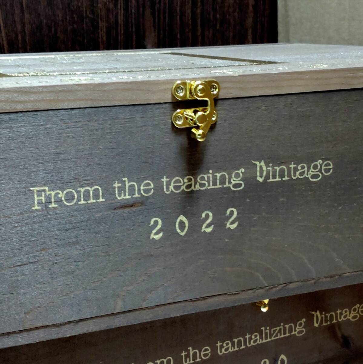 ★【木箱】シネ・クア・ノンの別ブランド★ザ・サード・ツイン★５本用木箱★_画像3