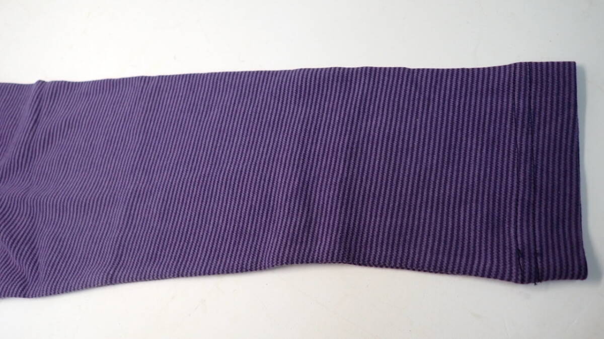 タートルネック 長袖シャツ パープル サイズM トップバリュー_画像5