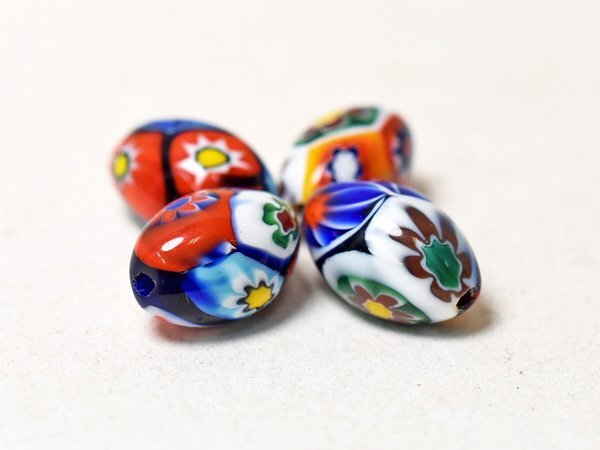 *. тяпка . tonbodama * L kore* утечка ti Mill fioli овальный маленький шарик бисер 4 шт. комплект .. шар античный бисер [Z25002-S2]