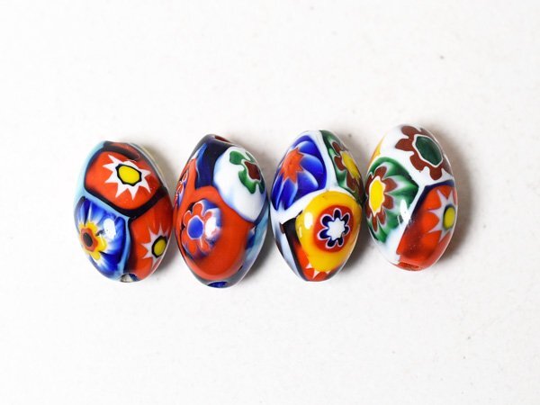 *. тяпка . tonbodama * L kore* утечка ti Mill fioli овальный маленький шарик бисер 4 шт. комплект .. шар античный бисер [Z25002-S2]