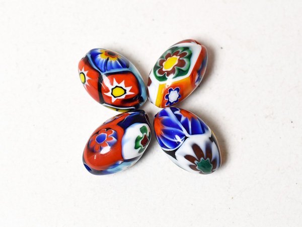 *. тяпка . tonbodama * L kore* утечка ti Mill fioli овальный маленький шарик бисер 4 шт. комплект .. шар античный бисер [Z25002-S2]