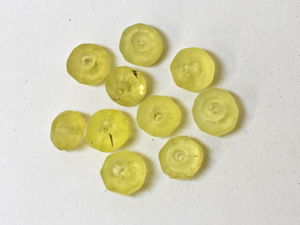 *. тяпка . tonbodama *ANTIQUEu Ran стекло желтый цвет . запись шар ML размер 10 шт. комплект AS1.. шар, стрекоза шар, античный бисер [2511][JB22021A-S1]