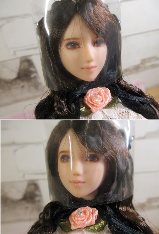 2J1-2「★1円~ カスタム ドール 素体 1体+ヘッド 2個」1/6 オビツ/アゾン/ボークス カスタムドール ドールヘッド カスタムヘッド 現状品_画像7
