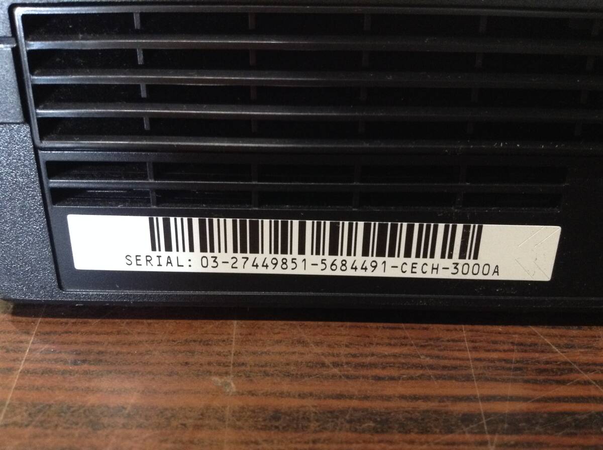 SONY PS3 PlayStation3 CECH-3000A console tested ソニー プレステ3 本体1台 H41C3_画像5