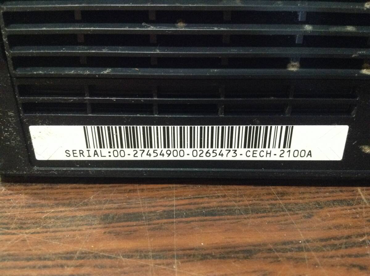 SONY PS3 PlayStation3 CECH-2100A console tested ソニー プレステ3 本体1台 H42C3_画像5