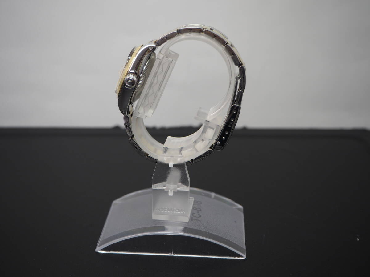 ★ロレックス/ROLEX OYSTER-PERPETUAL -DATE- YG/SSコンビ レディース時計 Ref.6916 Ser.2878*** Cal.2030 稼働　送料無料_画像2