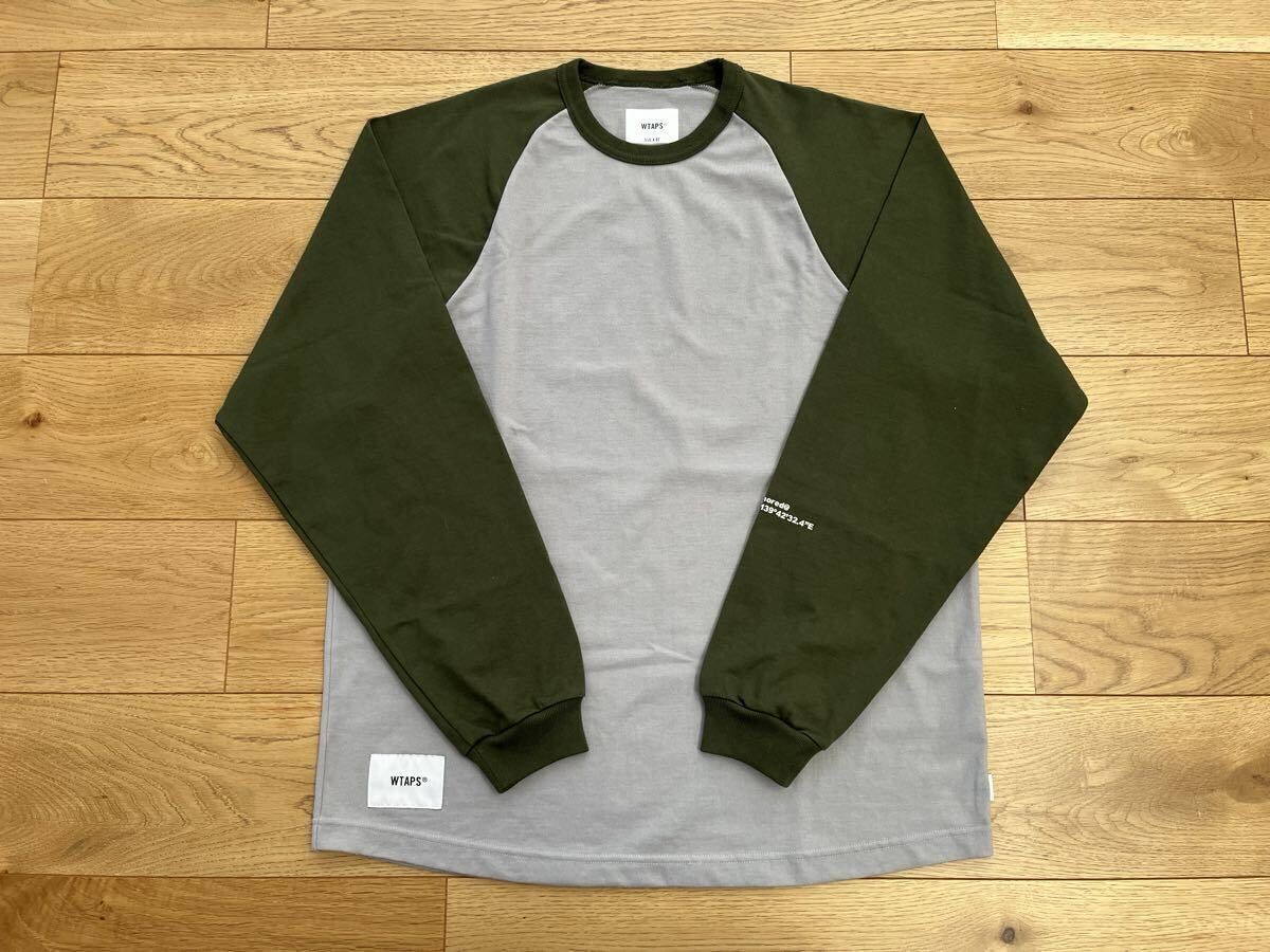 22AW WTAPS IAN RAGLAN CTPL.GPS ダブルタップス 長袖 ラグラン Tシャツ ロンT _画像1