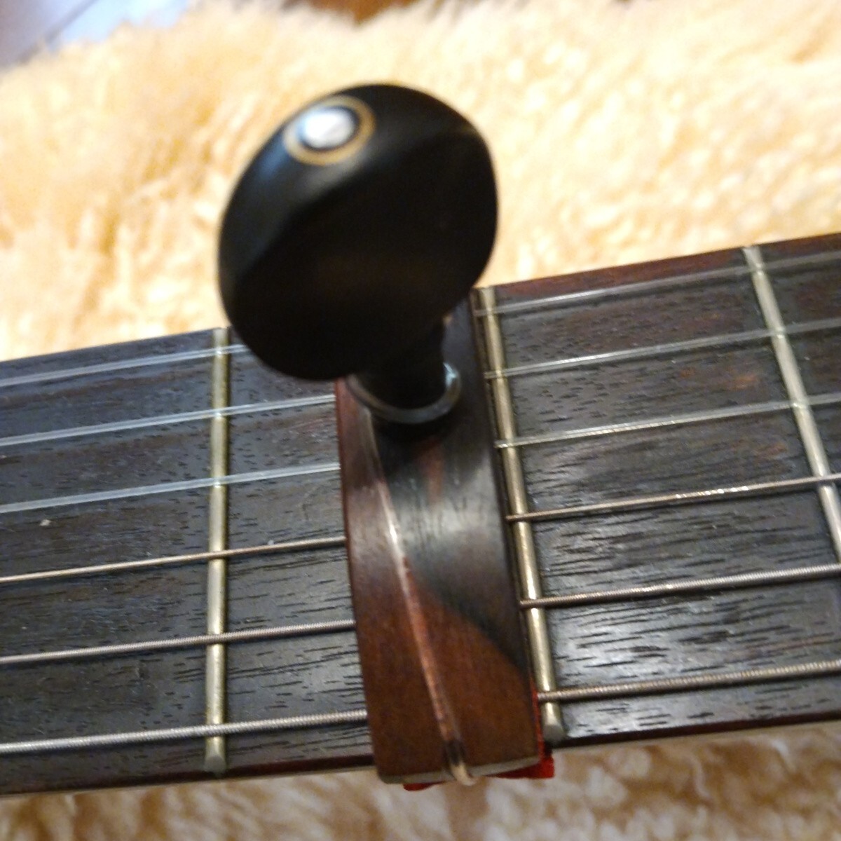 ручная работа из дерева каподастр . дерево . черное дерево фламенко & классическая гитара для!!