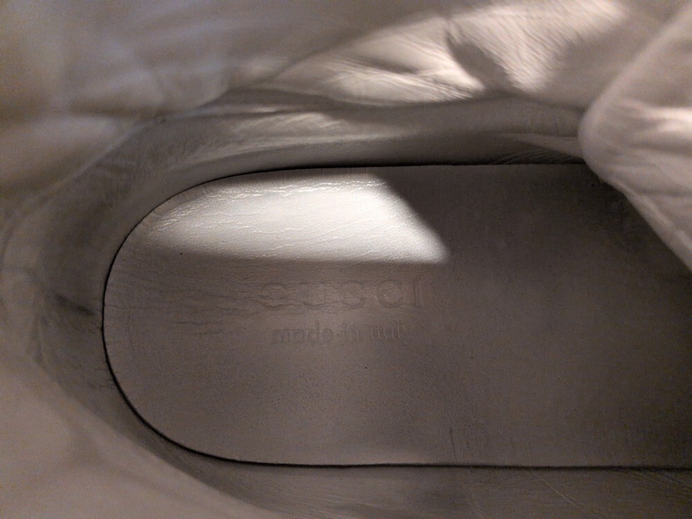 USED GUCCI GGインターロッキング　ハイカットスニーカー　品番363731　サイズ　26ｃｍ_画像7