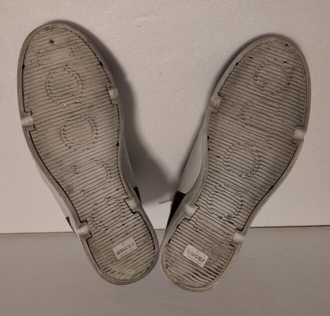 USED GUCCI GGインターロッキング　ハイカットスニーカー　品番363731　サイズ　26ｃｍ_画像6