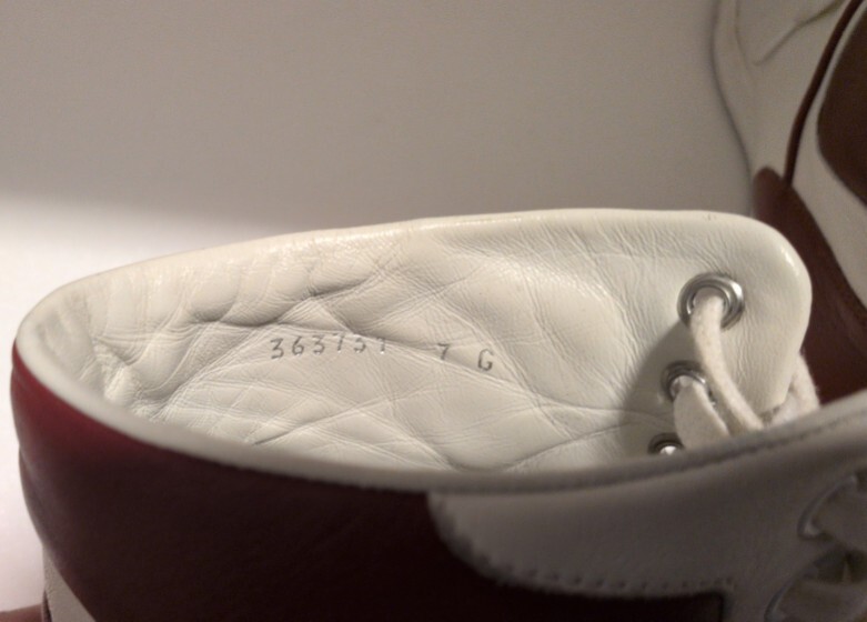 USED GUCCI GGインターロッキング　ハイカットスニーカー　品番363731　サイズ　26ｃｍ_画像8