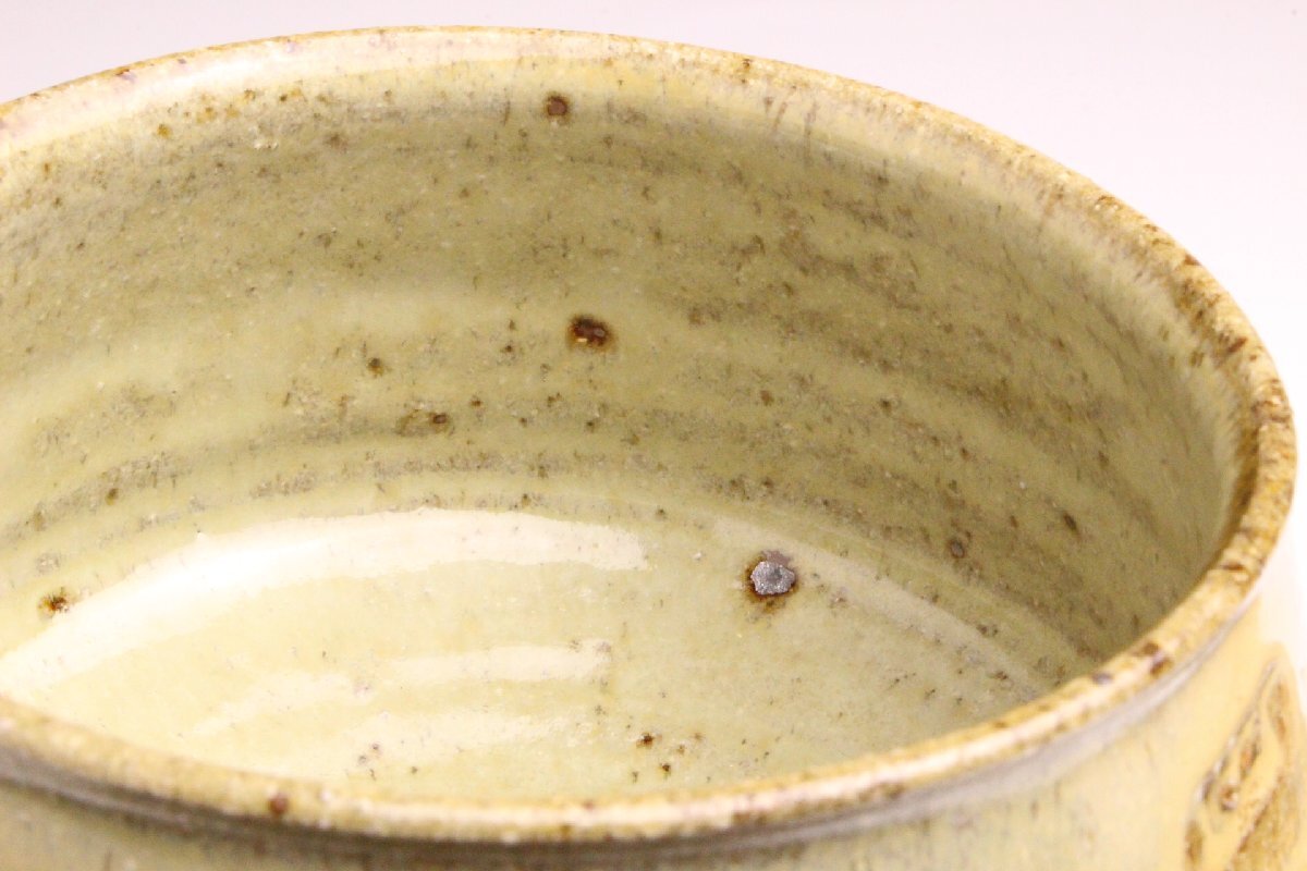 [..RS] Phil Roger s(1951 - 2020) произведение .. чашка Bernard Reach следующий мужчина ..[ вместе коробка ]/ Phil Rogers Mashiko .* подлинный товар гарантия *ul3re